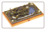 Miniature Train Layout - 4"x7" Oval with a Golf Course