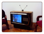Working Miniature Dollhouse TV #1